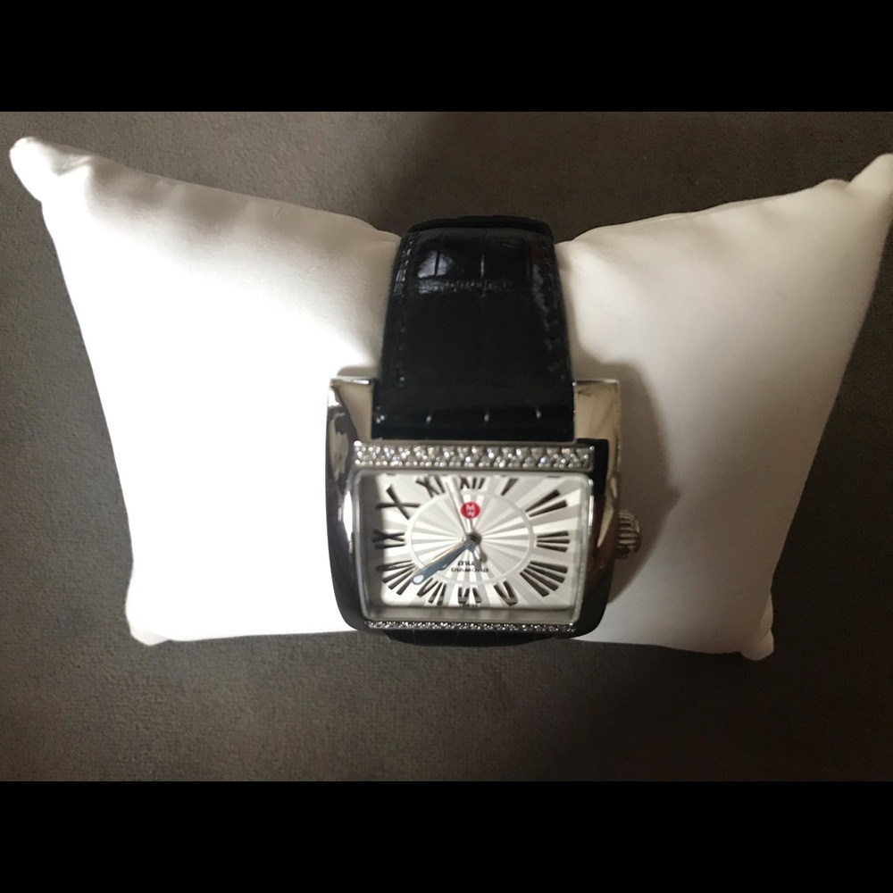 Michele Watch RARE RARE NWOT Michele diamond watch - Picture 3 of 7